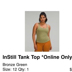 Lululemon InStill Tank Top